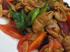 辣炒大肠-闯关东东北农家菜(崂山石老人店)