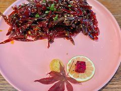 自贡手撕牛肉-甜阿姨·天台花园私房菜(万松园店)
