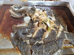 清蒸多宝鱼-北戴河庆山饭店·海鲜砂锅粥(北戴河黑石路店)