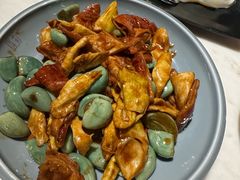 腊八蒜烧肥肠-小吊梨汤·北京菜·烤鸭(鸟巢店)