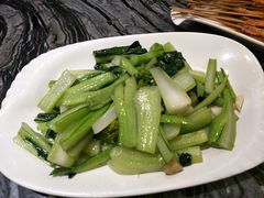 油渣炒菜心-美极鲜食坊(宝安南路店)