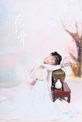 -后宫·古装汉服京剧儿童亲子全家福摄影