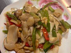 松茸炒肉片-迎懿餐厅