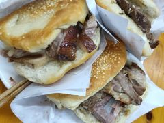 -京东一绝西海子西园烧饼夹肉