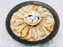 盐焗罗氏虾-雅和生态渔庄·宜城锅巴饭(龙灵山公园店)