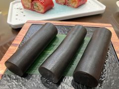 香滑黑芝麻卷-喜喜酒家·纯手工点心·粤菜