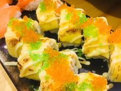 芝士三文鱼寿司-吉之仙•中国制造•出口级食材日料店(领事馆总店)