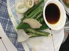 鱿鱼秋葵-百丈园龙江啫神馆