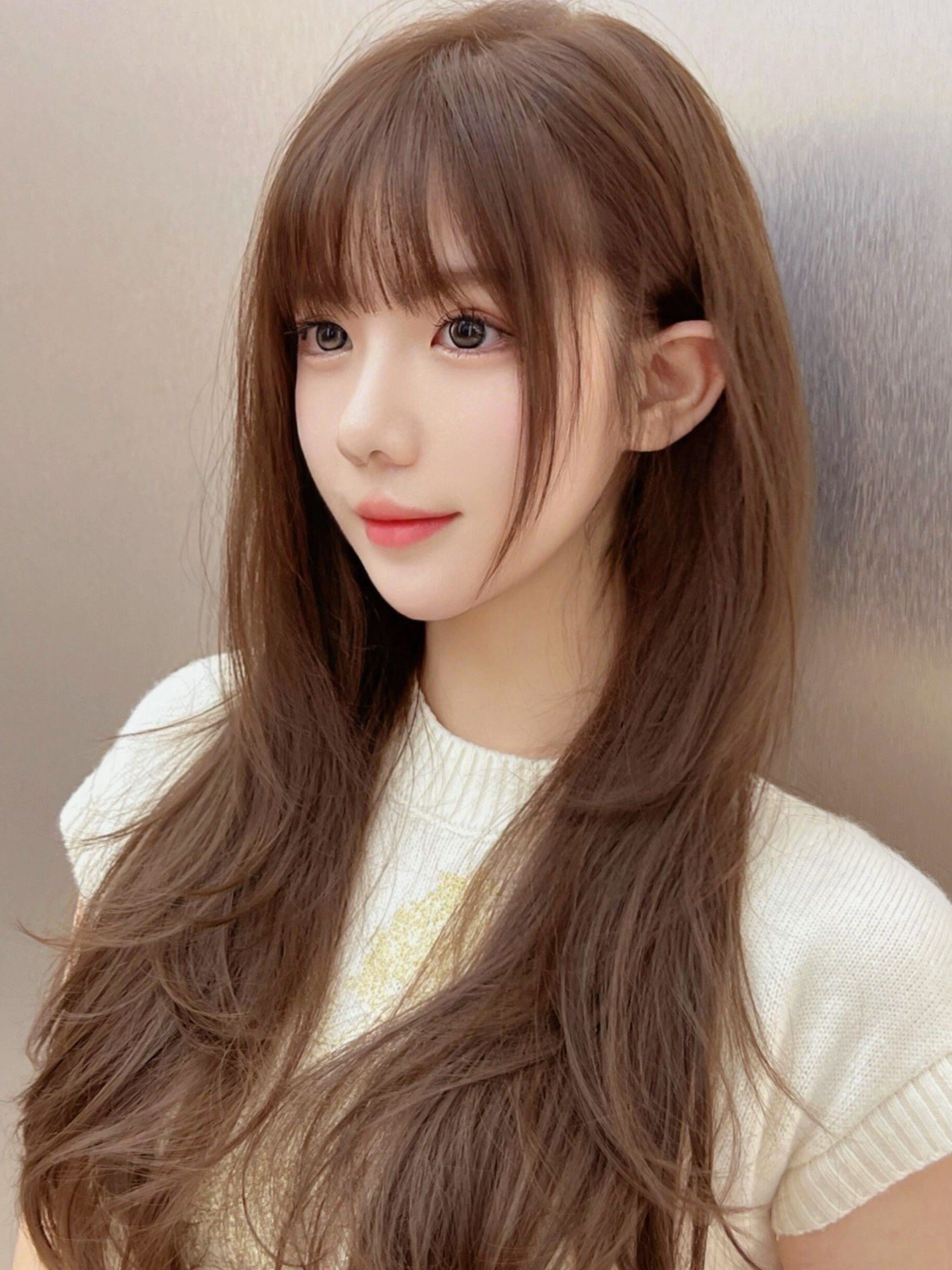 暖棕色头发,满满少女心