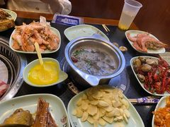 冰虾-九寸花汀海鲜烤肉自助(中东迪克店)