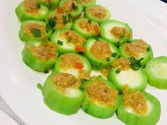 蒜蓉蒸丝瓜-桥东喜碧海鲜街(水东街店)