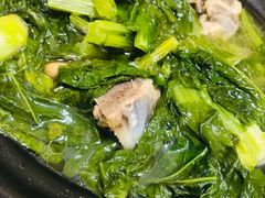 春菜排骨煲-老明馨潮汕大排档