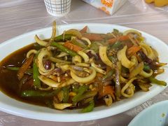 爆炒鱿鱼-阿杰臻选海鲜饭店(普陀山店)