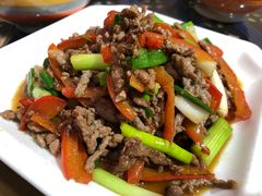 爆炒牦牛肉-五彩雪域藏餐馆
