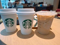 太妃榛果风味糖脆拿铁-星巴克(浙江省人民医院店)