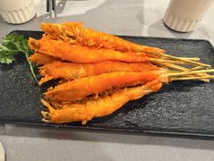 咸蛋黄串虾-金哥私房菜馆(张府园总店)
