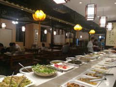 自助取餐区-清心素食自助餐厅(夫子庙店)
