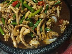 铁板鱿鱼须-小桥衢州人家·海鲜烧烤·盱眙龙虾(万达水街店)