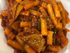 鱼饼炒年糕-桃园中华料理炸酱面(燕儿岛路店)