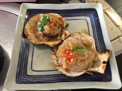 烤扇贝-喝丢一只鞋海鲜烧烤·海肠捞饭(文体街店)