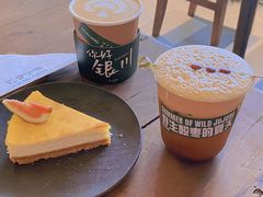无花果cheesecake-花仓咖啡(祥安巷店)