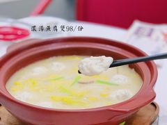 浓汤手打鱼腐煲-东富酒家(龙湖西溪天街店)