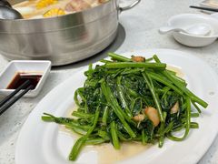 虾酱炒通心菜-肥仔文澳门猪骨煲(南京西路店)