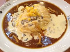 菌菇蛋包饭-CoCo壱番屋(久光百货店)