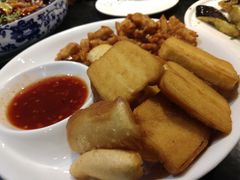 炸馒头片-晚归月亮湾私家菜(临邑路店)