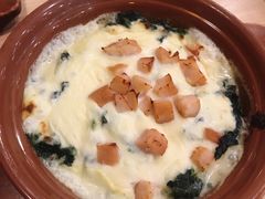 奶汁鸡肉焗菠菜-萨莉亚意式餐厅(星海广场店)