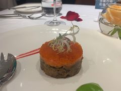 黑鱼籽酱香牛肉木瓜塔塔-王品牛排(杭州大厦店)