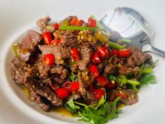山茶油小炒黄牛肉-扶摇湘宴·烤鸭·湘粤宴(中关村·北大店)