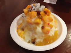 鲜芒果炼乳刨冰-梁子刨冰王(鞍山西道店)