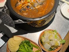 酱香味烤鱼-探鱼·鲜青椒爽麻烤鱼(天河优托邦店)