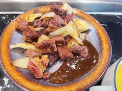 火焰菲力牛排-大成铁板烧•板前(复古餐厅石老人店)