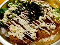 沙拉猪排饭-那胡同里的小烤肉馆(开发区万达店)