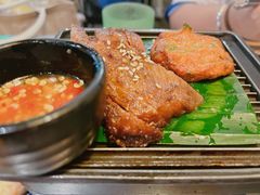 炭烤秘制猪颈肉-simply thai天泰(长泰广场店)