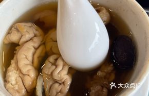 Wild Gastrodia and Pig Brain Stew