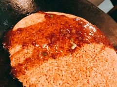 一个锅巴和时蔬-薇酌饮·陕西菜(南门外店)