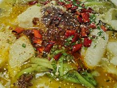 龙利鱼酸菜鱼面-友达面馆(桥西万象城店)
