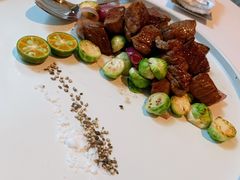 青柠海盐煎和牛粒-广州富力丽思卡尔顿酒店·丽轩·粤菜