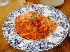 韩式泡菜培根奶油意面-NG PASTA吴居·中华意面·鲜牛排(南头古城店)
