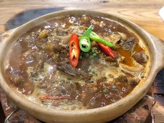 花椒肥肠鸡煲-十六蒲(桂林路店)