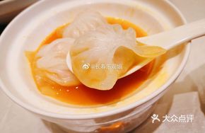 Lobster Soup-Steamed Shrimp Dumplings