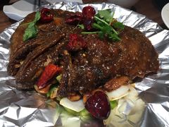 风味蝶鱼头-将相和·海鲜蒸饺大连菜
