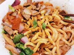 酱汁猪肝干拌面-陳八两面家(滨江天街店)