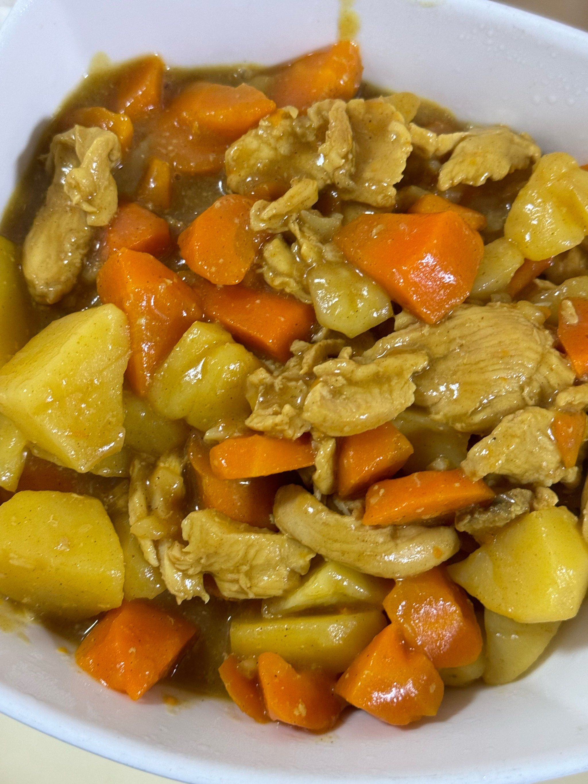咖喱土豆鸡