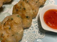 莲藕酿煎虾饼-聚缘堂·海鲜私房菜(松岭路店)
