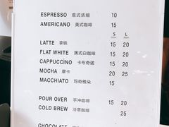 菜单-Manner Coffee(大宁国际商业广场店)