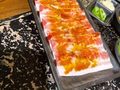 调味猪五花-九田家黑牛烤肉料理(珠江摩尔店)